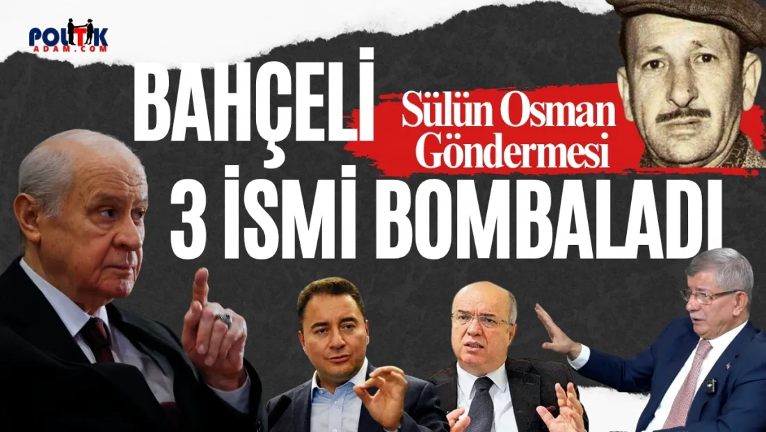 Bahçeli Babacan, Davutoğlu, Koru'ya  Sülün Osman Göndermesi Yaptı