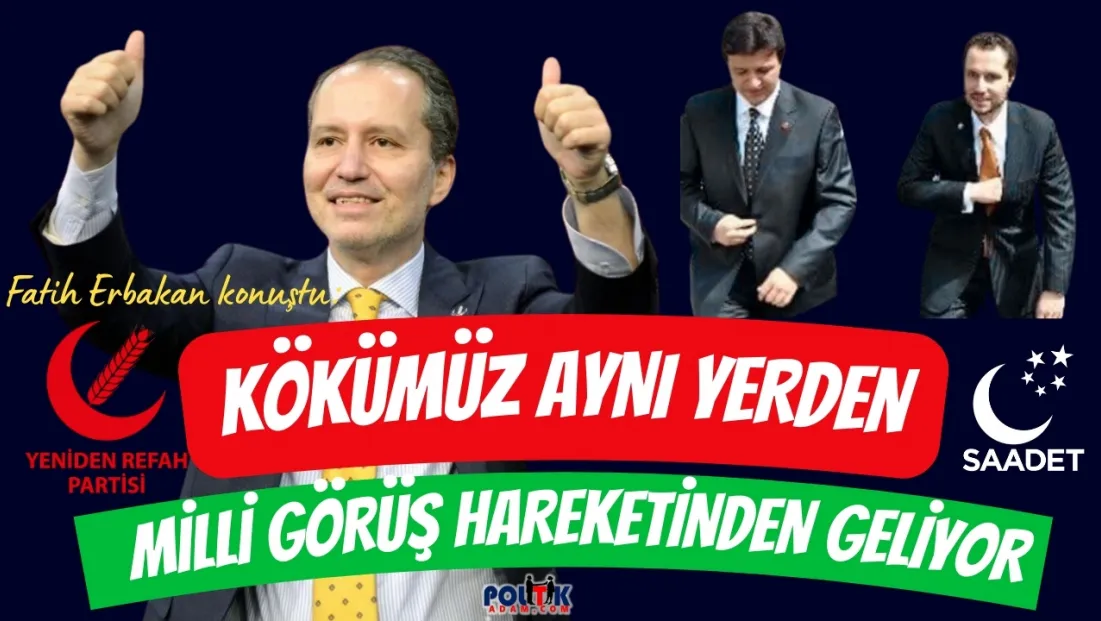 Fatih Erbakan: Cumhur İttifakı ile Bir Araya Gelmeyeceğiz