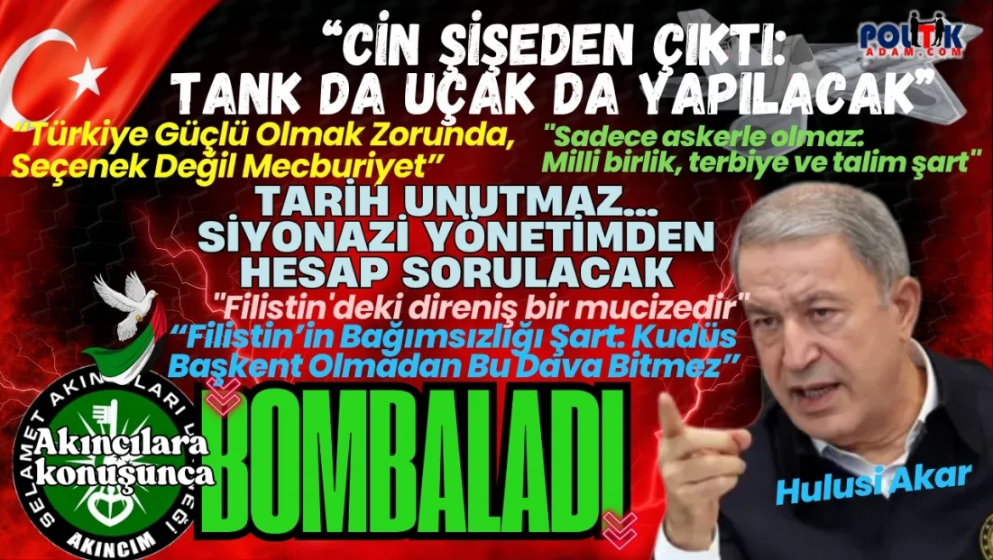 Hulusi Akar’dan Bolu’da Tarihi Mesaj: “Unutmayın, Unutturmayın, Alışmayın!”