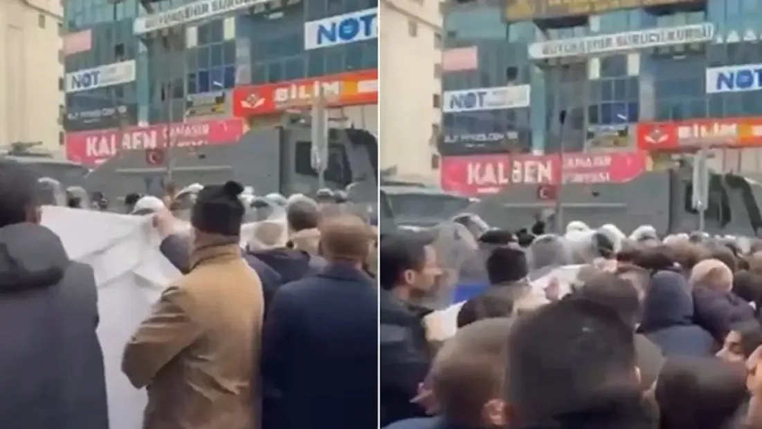 Suriye'deki gelişmeleri protesto eden Abdullah Zeydan gözaltında