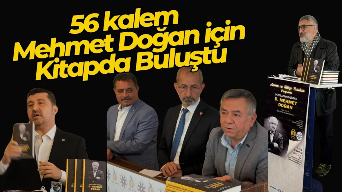 56 Dostu Mehmet Doğan Anısına Kitapda Buluştu