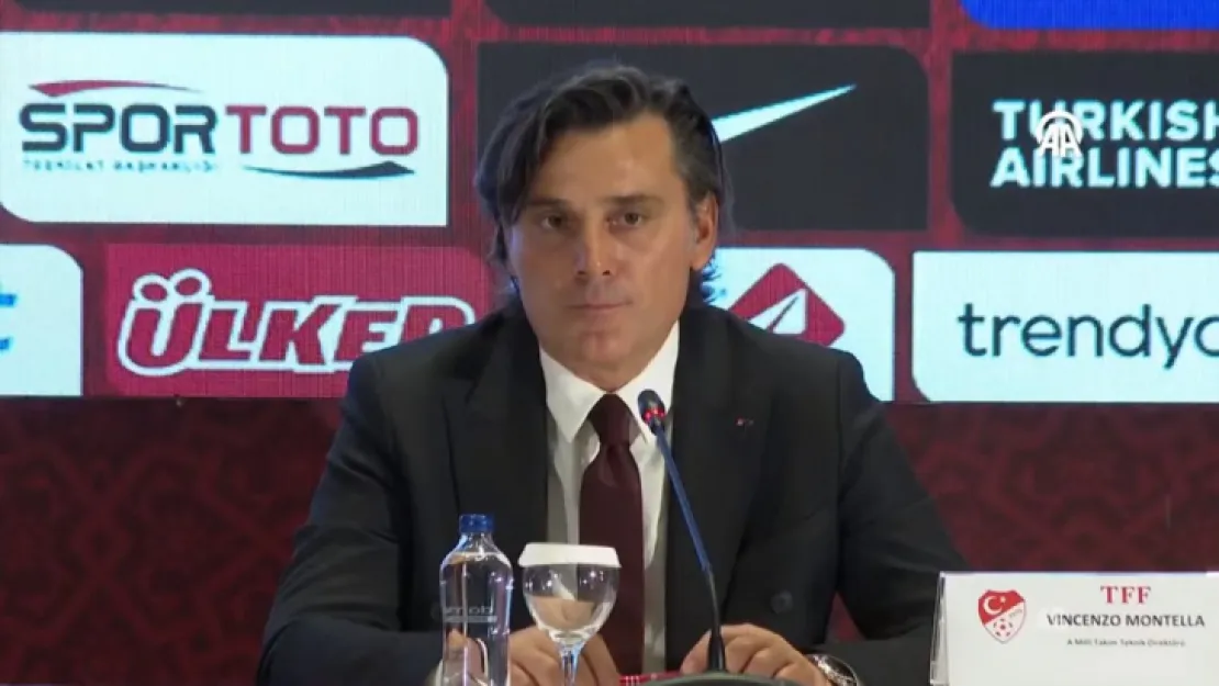 A Milli Takım'da Vincenzo Montella dönemi resmen başladı