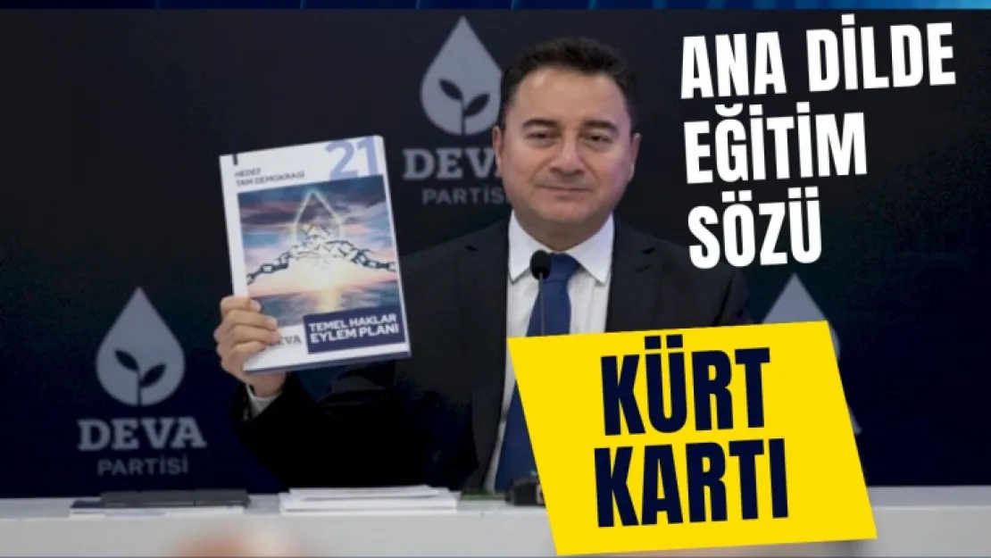 Ali Babacan'dan Ana Dil Sözü