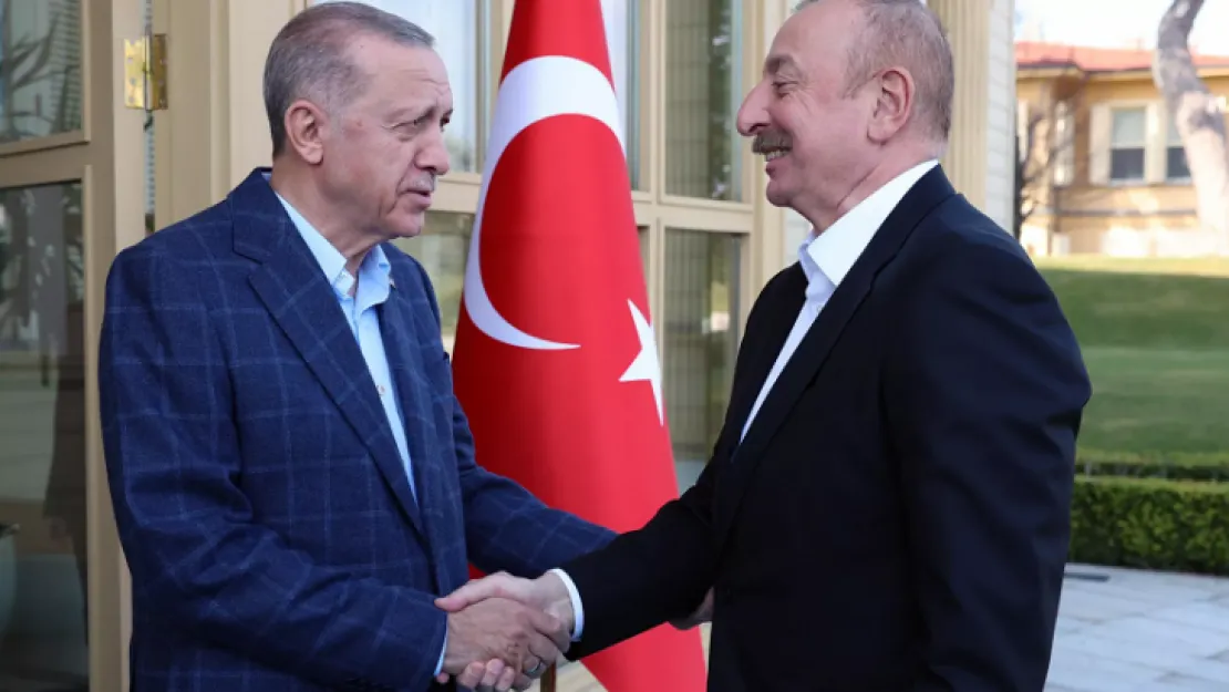 Aliyev'den Erdoğan'a taziye ziyareti