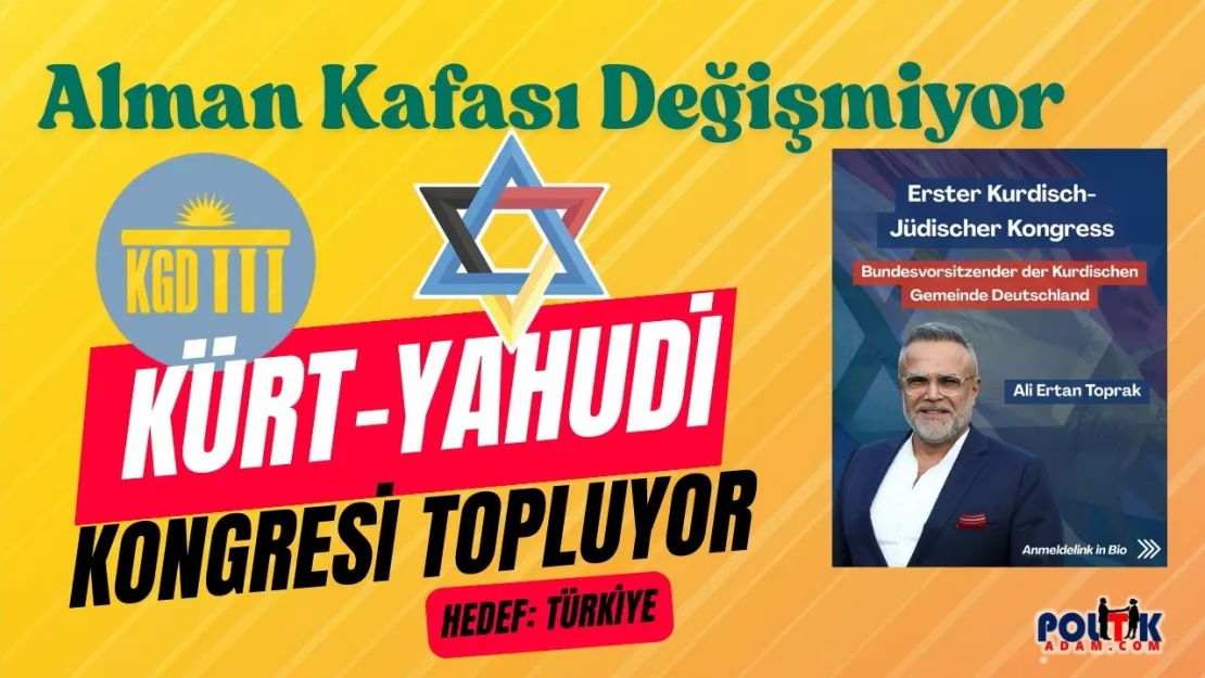Berlin'de İlk Kürt-Yahudi Kongresi: Hedef Türkiye, İran ve Arap Dünyası
