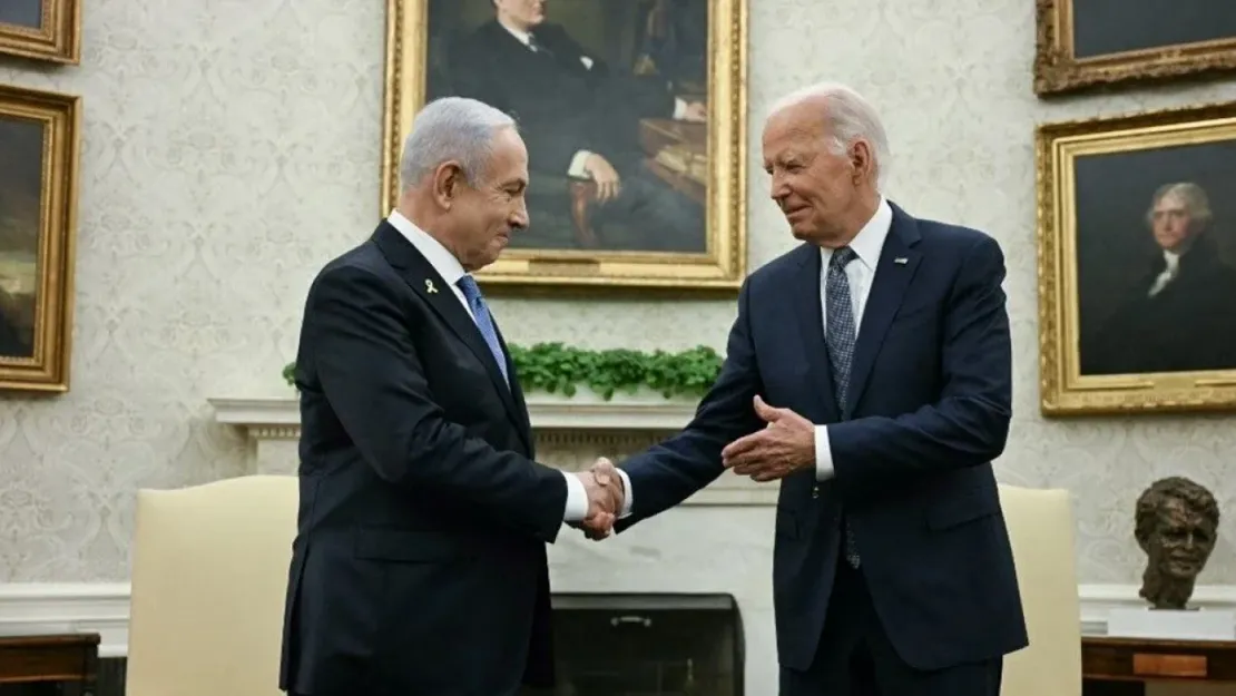 Biden Netenyahu ile görüştü