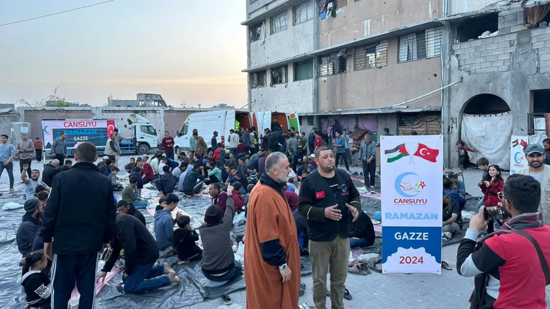 Cansuyu İsrail Bombardımanına Rağmen Gazze'yi Bırakmadı