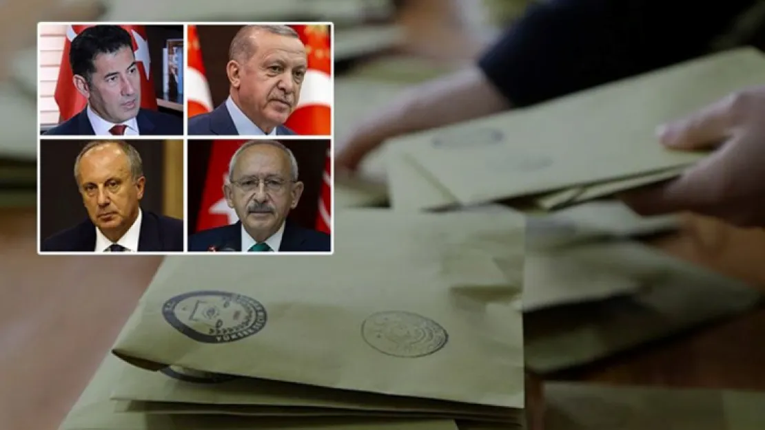 Cumhurbaşkanı adaylarının oy pusulasındaki yerleri belli oldu