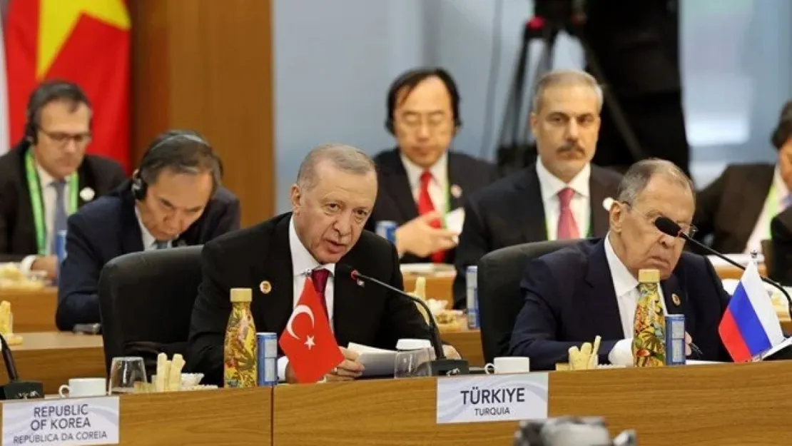 Cumhurbaşkanı Erdoğan'dan G20'de Gazze mesajı: Kalıcı ateşkes sağlanmalı