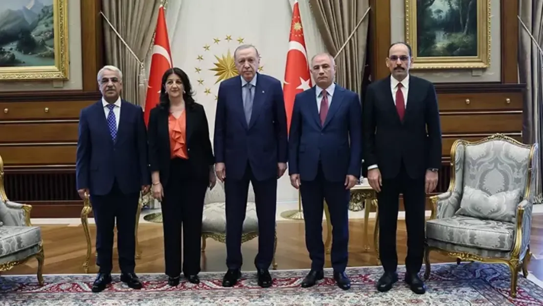 Cumhurbaşkanı Erdoğan DEM Parti heyetini kabul etti
