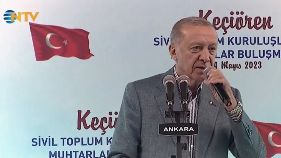 Cumhurbaşkanı Erdoğan: Milletimiz iktidara giden yolu Kandil'de arayanlara kırmızı kart gösterdi