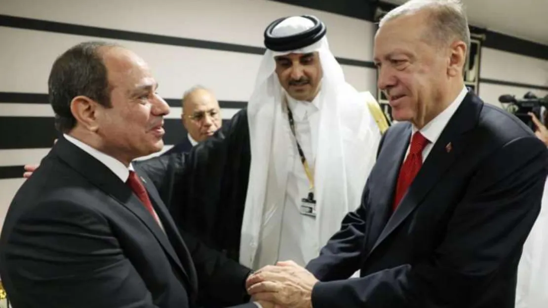 Cumhurbaşkanı Erdoğan, Mısır'a gitti