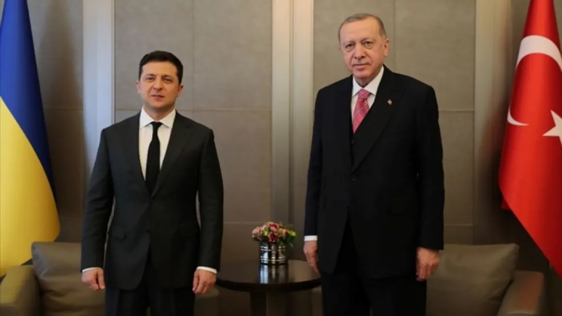 Cumhurbsaşkanı Erdoğan Zelenski ile görüştü