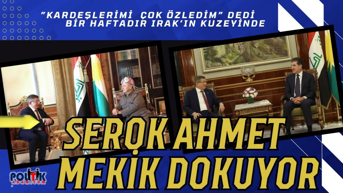 Davutoğlu'ndan Barzani'lerle 'Çözüm Süreci' Mesajları