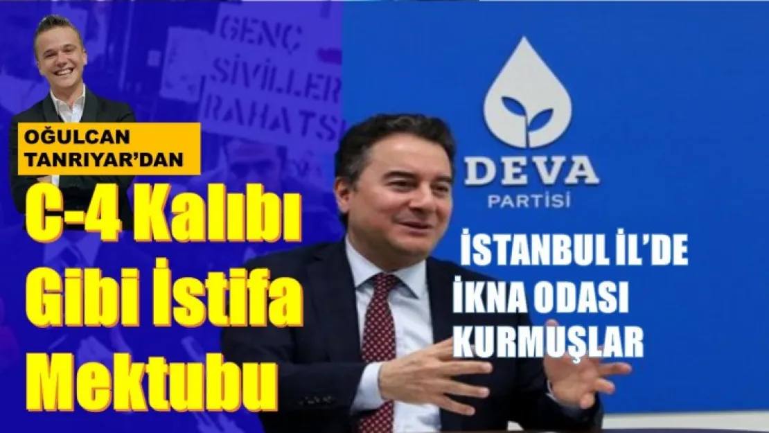 DEVA'ya Genç Siviller Çökmüş
