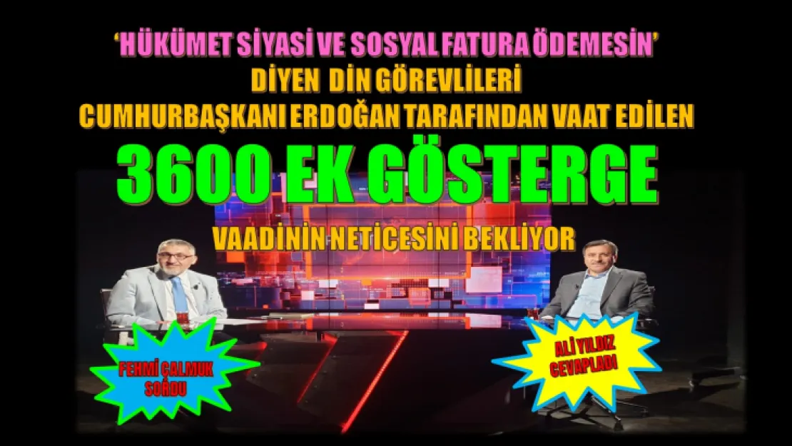 Din Görevlileri Erdoğan'dan Sözünü Yerine Getirmesini Bekliyor