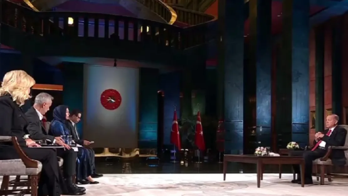 Erdoğan'dan canlı yayında önemli açıklamalar