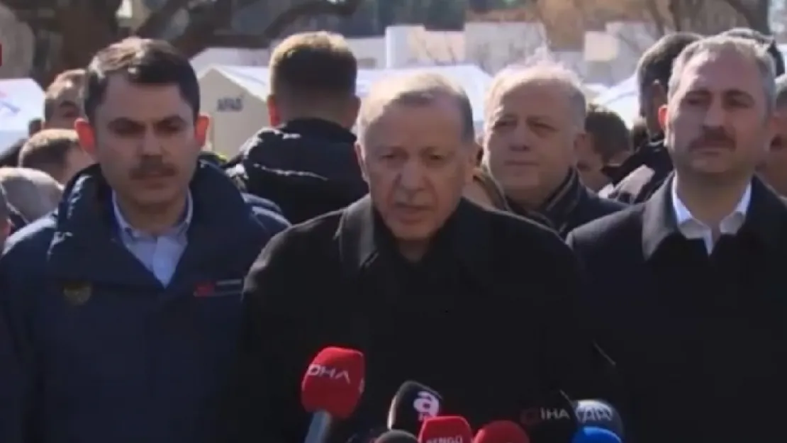 Erdoğan Gaziantep'te: Can kaybı 14 bin 14'e yükseldi
