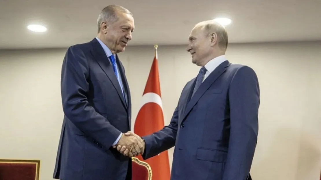 Erdoğan Putin'le görüştü