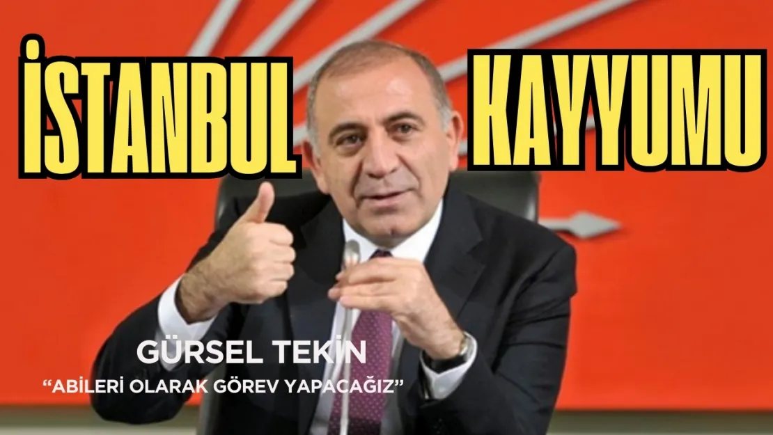 Gürsel Tekin kayyumluk görevini kabul etti