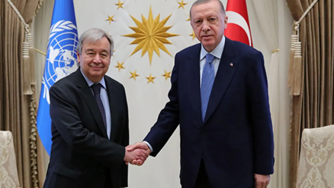 Guterres'ten Erdoğan'a Ukrayna teşekkürü