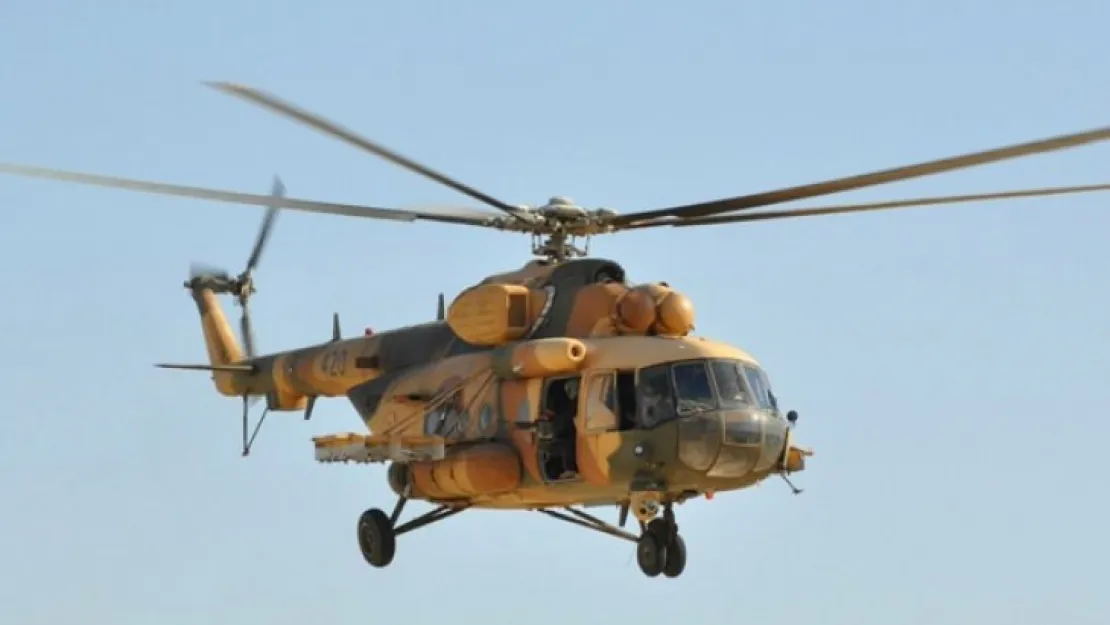 Irak'ta askeri helikopter düştü: 5 ölü