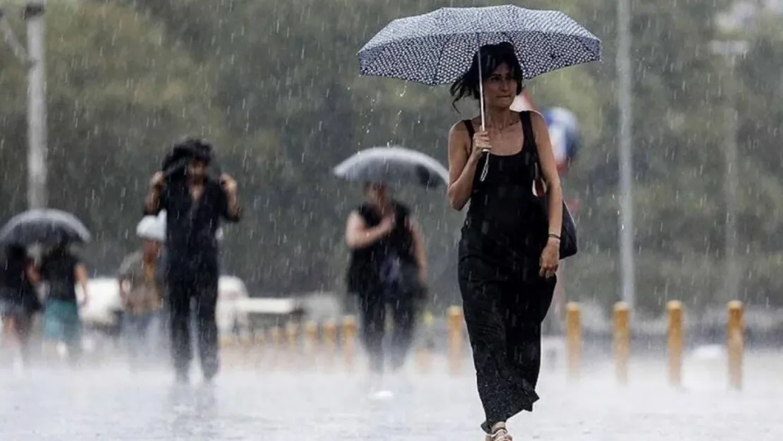 İstanbul ve Ankara dahil 25 ile sağanak yağış geliyor