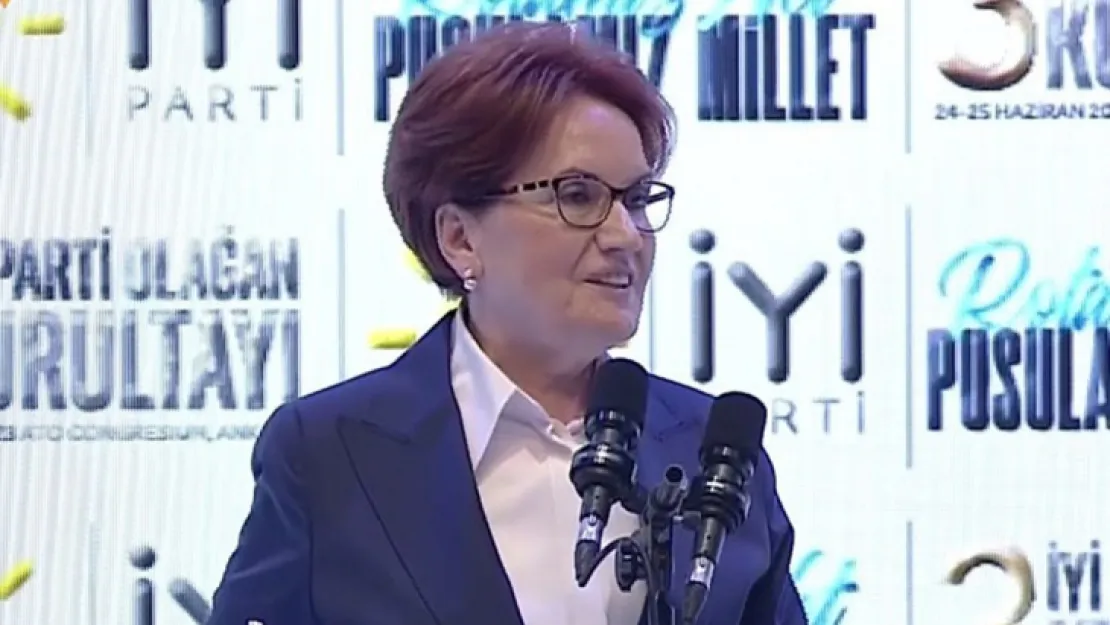 İYİ Parti'de 3. Olağan Kurultayı | Akşener: Hesap veriyorum, sonra da hesap soracağım