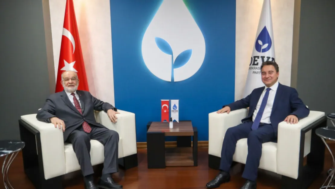 Karamollaoğlu Babacan'la görüştü