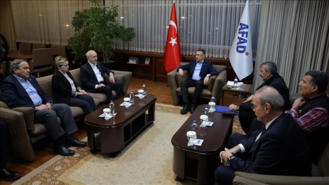 Kılıçdaroğlu AFAD'da...