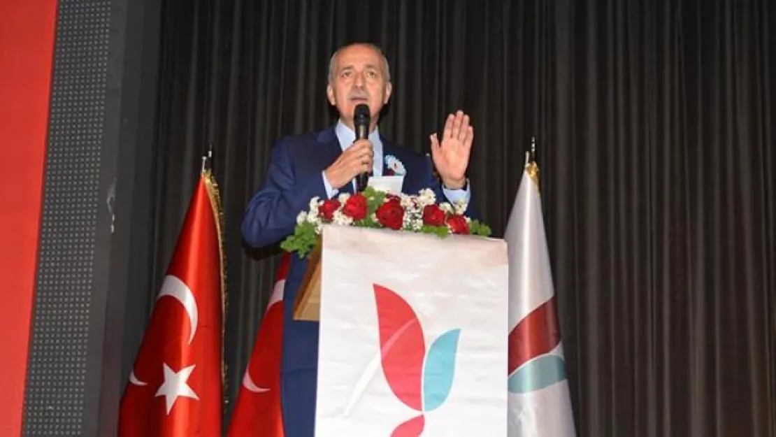 Kurtulmuş: Yüksek hedefler, büyük idealler etrafında yürümek mecburiyetindeyiz