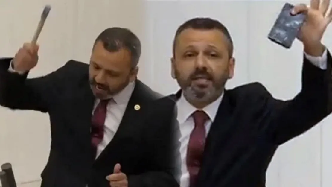 Meclis'te çekiçli eylem tartışması