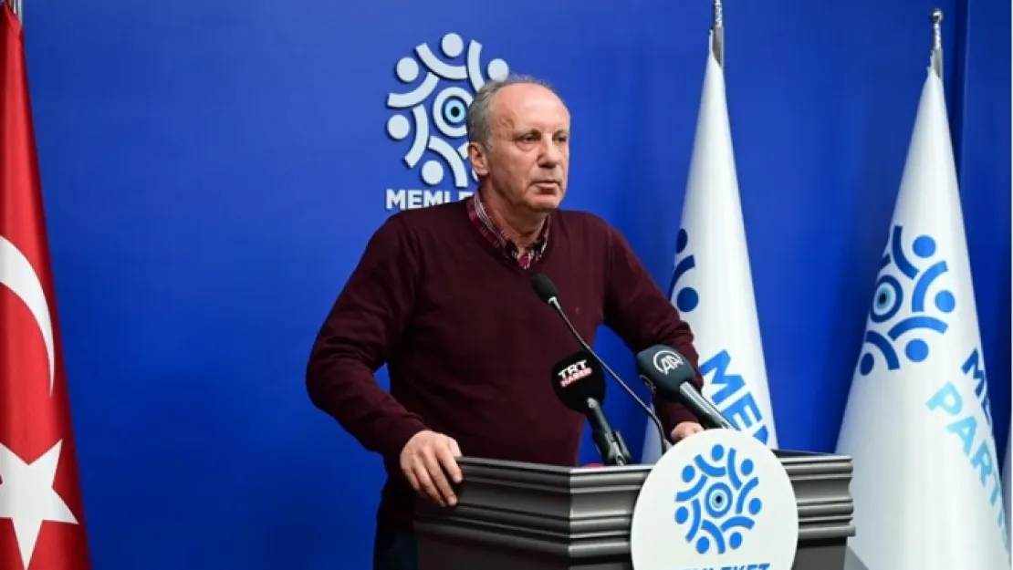 Muharrem İnce de Cumhurbaşkanı adayı