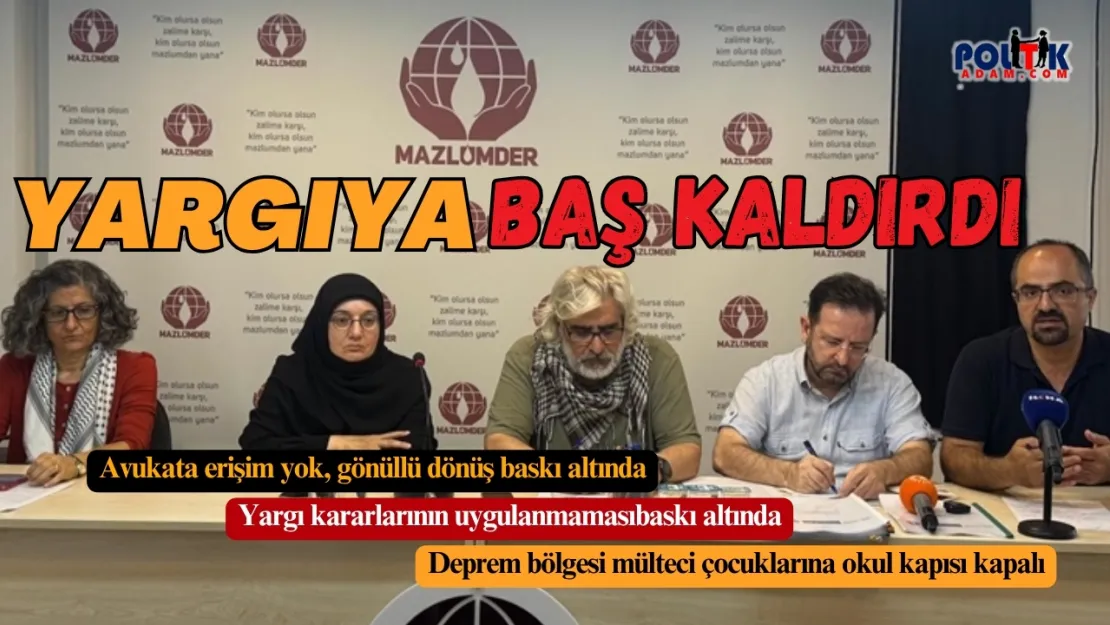 Mülteci Raporu Alarm Veriyor: 'Yargı Kararları Tanınmıyor, Aileler Parçalanıyor'