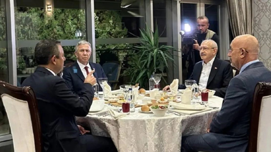 Özel, Yavaş ve Kılıçdaroğlu bir araya geldi