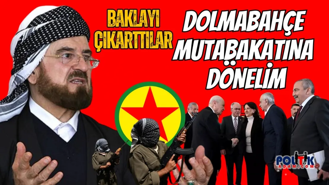 PKK Ağzındaki Baklayı Çıkardı: 'Dolmabahçe Mutabakatı'na Dönülmesini İstiyoruz'