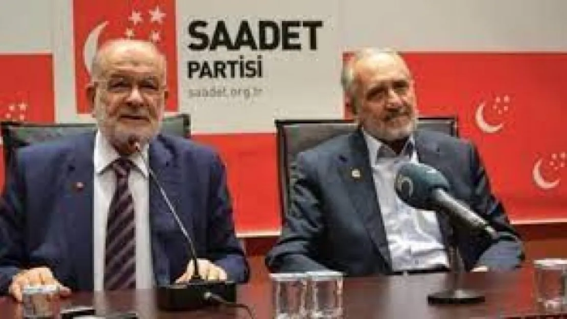 Saadet'te işler karışık!