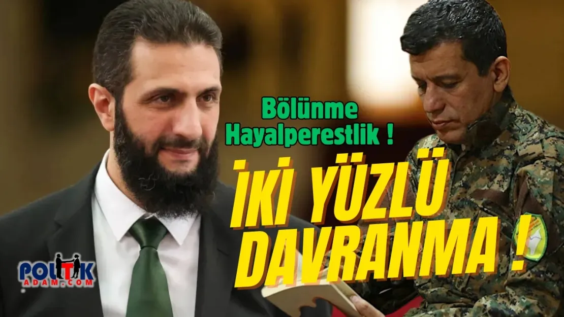 Şara'dan Sert Mesajlar:  'DSG İki Yüzlü Davranmasın, Bölünme Hayaldir'