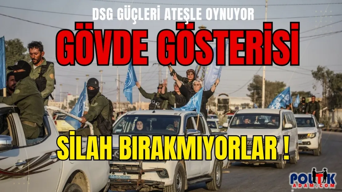 SDG'den Şok Açıklama! 'Silah Bırakmak İmkansız!'