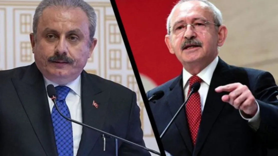 Şentop'la Kılıçdaroğlu arasında gergin anlar