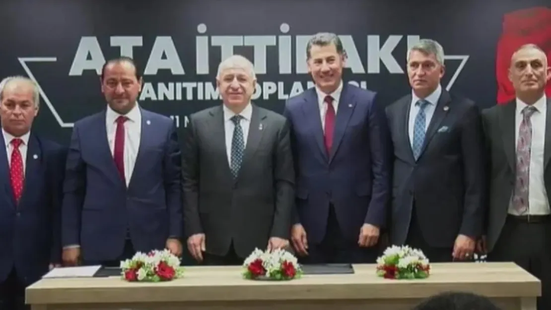 Sinan Oğan Ata İittifakı'nın Cumhurbaşkanı Adayı Oldu