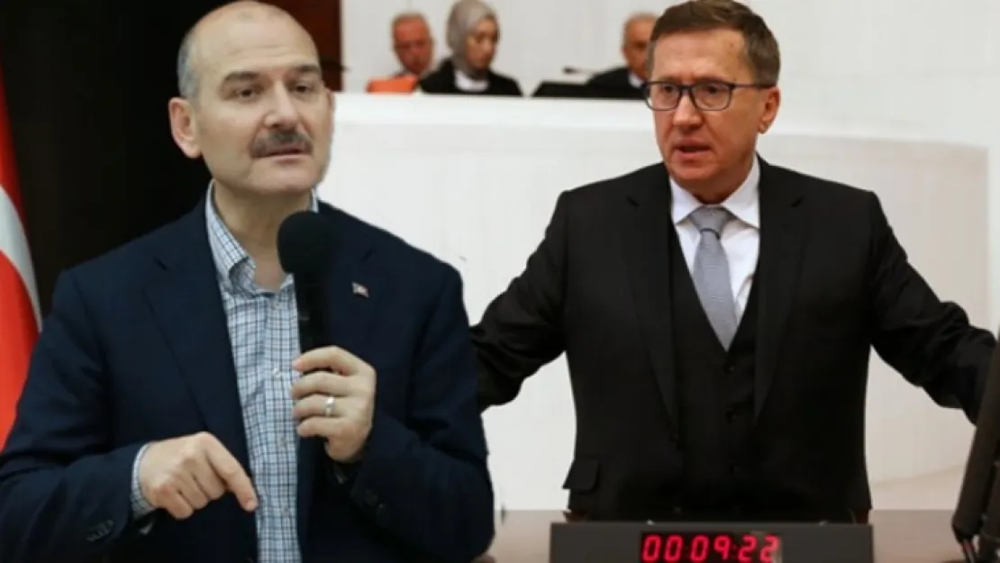 Soylu'dan İYİ Partili Türkkan'a tepki