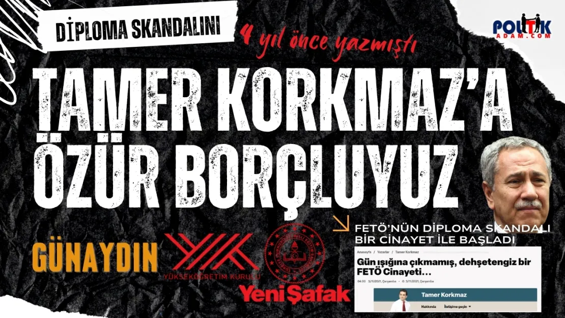 Tarih Tamer Korkmaz'ı Haklı Çıkardı: FETÖ'nün Cinayetle Örttüğü KPSS Skandalı Yeniden Gündemde