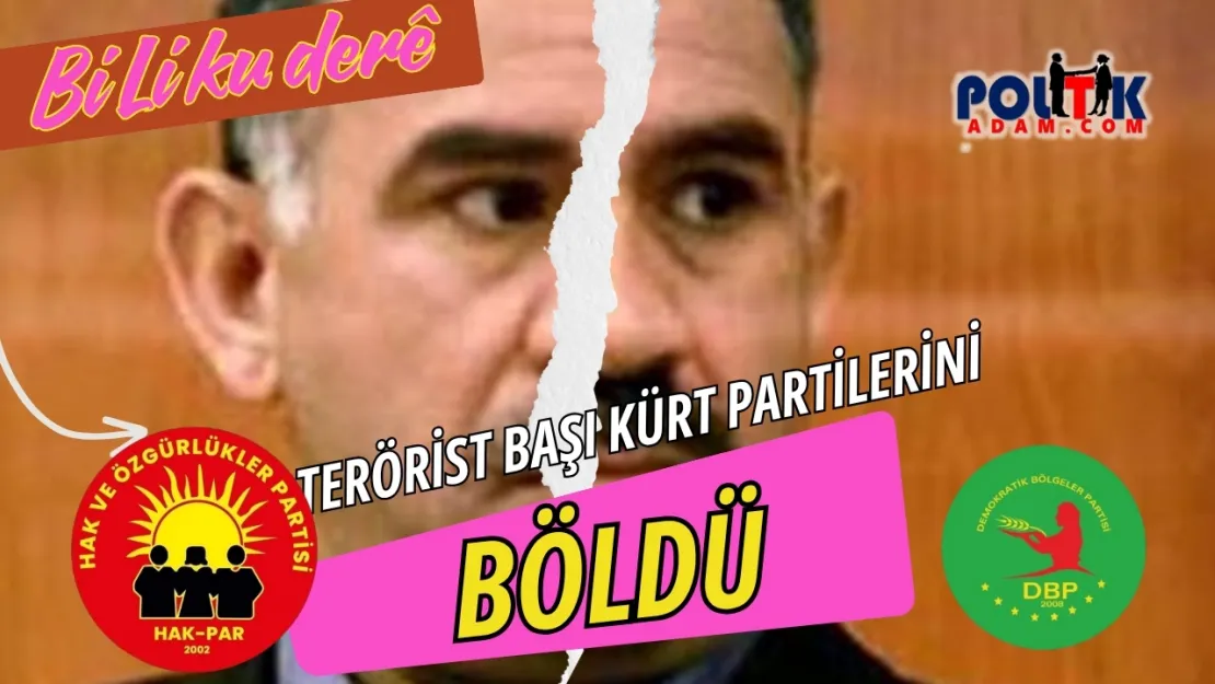 Terörist Başı Kürt Partilerini Böldü