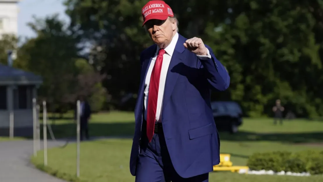 Trump artık barış zamanı dedi.