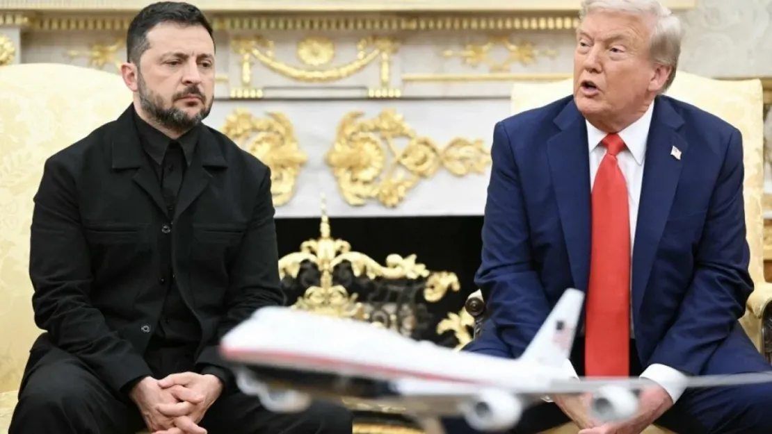 Trump ve Zelenski Beyaz Saray'da basına açıklaması yaptı