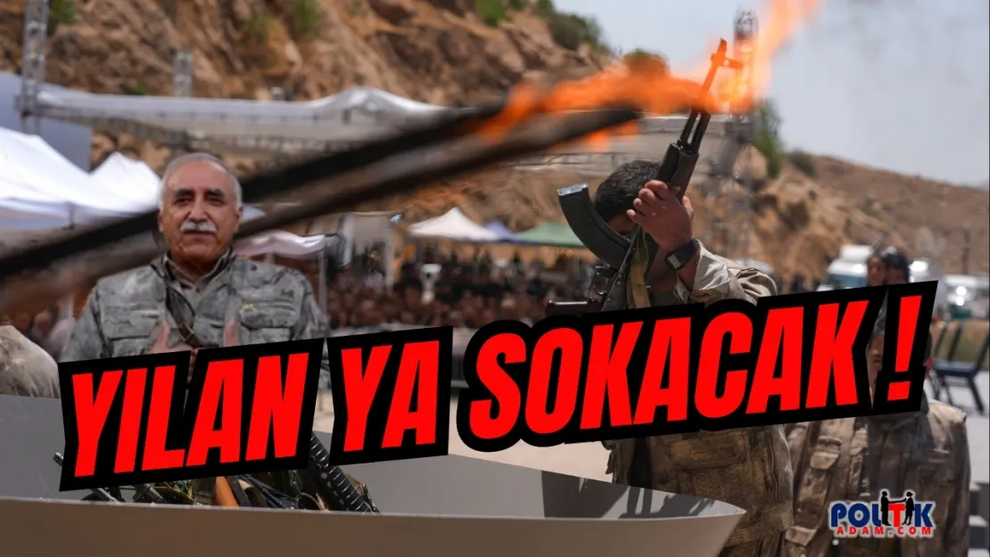 Yılan Ya Sokacak...Karayılan:  Öcalan Serbest Bırakılsın