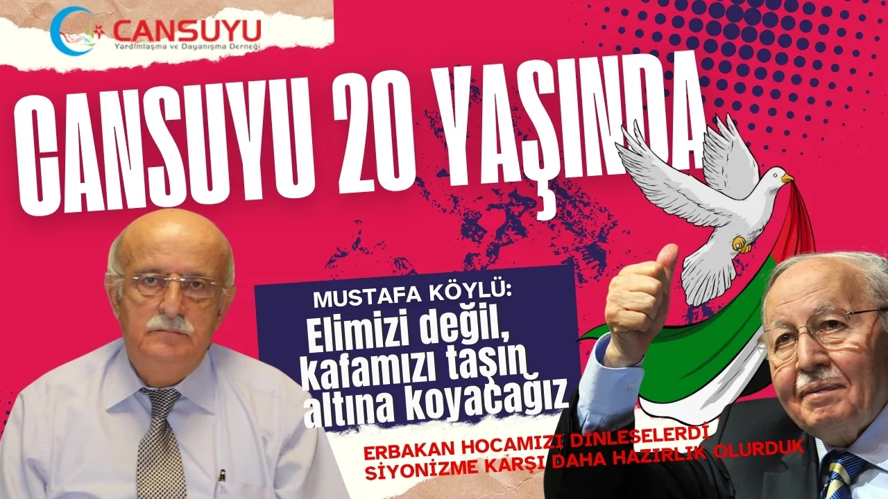 Cansuyu Derneği Genel Başkanı Köylü: Elimizi değil, kafamızı taşın altına koyacağız