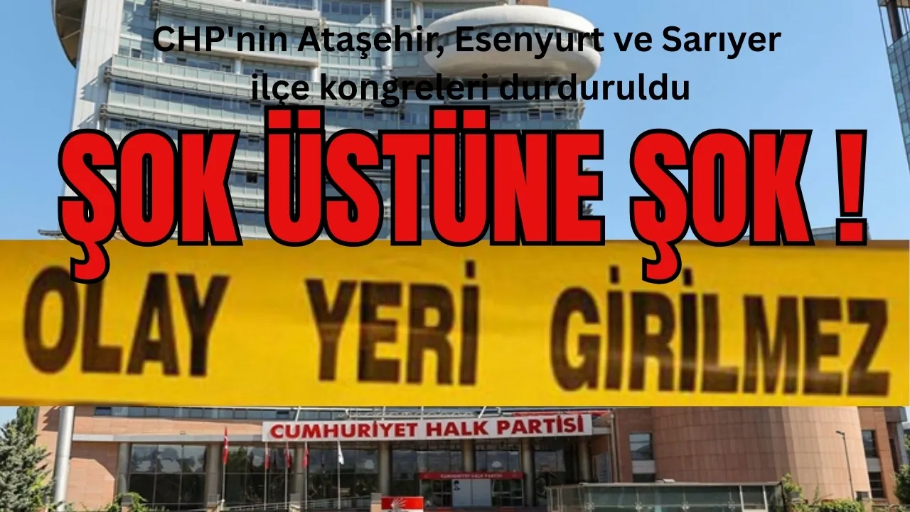 CHP Kriminal Olay Yeri Gibi