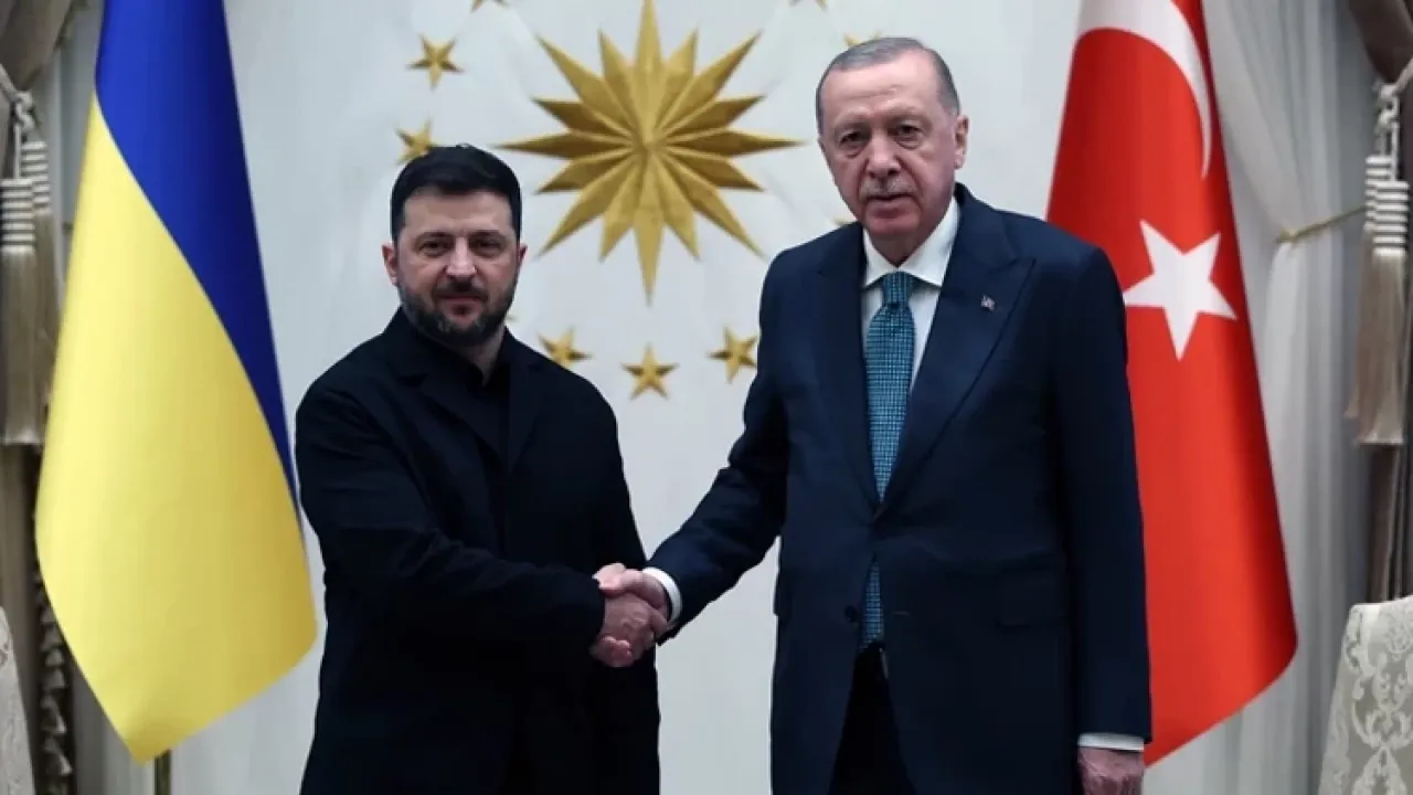 Erdoğan - Zelenski görüşmesi başladı